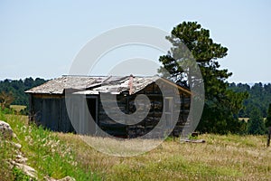 Remote Mountain Cabin that is fallen apart