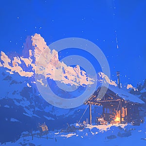 Remote Mountain Retreat - Cozy Cabin for Winter Getaway