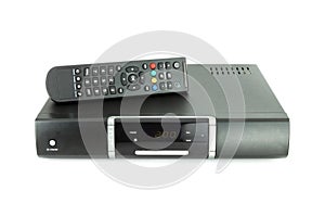 Remote and receiver for satellite TV