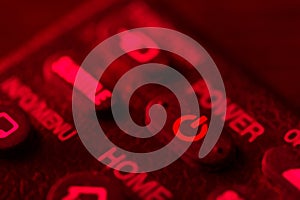 remote red button to turn on