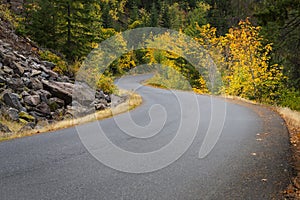 Remote roadway, Oregon