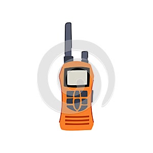 remote satellite phone cartoon vector illustration