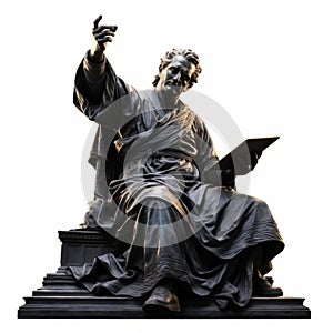 Remote Statue On Transparent Background