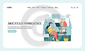 Remote Team Collaboration in Mountain