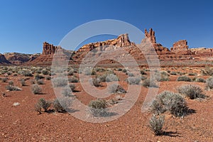 Remote Valley in the Desert Southwest