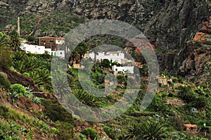 Remote village in Tenerife