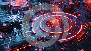 A remote work platform that utilizes 5G speeds to provide realtime updates and notifications keeping remote workers in