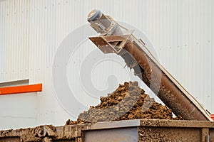 Removal of poultry manure from a poultry house