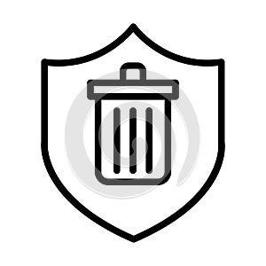 Remove cloud data Isolated Vector icon which can easily modify or edit