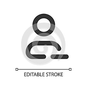 Remove contact pixel perfect linear ui icon