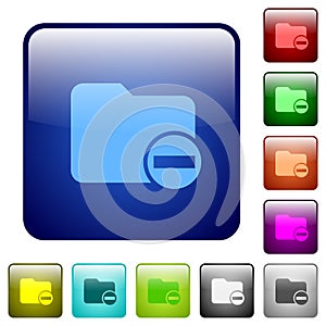 Remove directory color square buttons