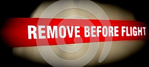 Remove Before Flight