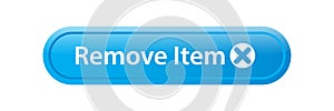 Remove item icon web button