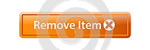 Remove item icon web button