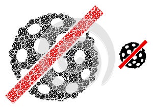 Remove Microbe Spore Recursive Icon Composition