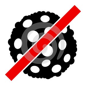 Remove Microbe Spore - Vector Icon Illustration