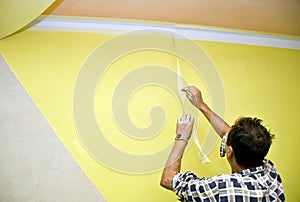Removing paint tape photo