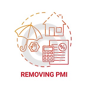 Removing PMI concept icon