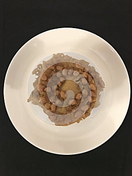 Rempeyek Kacang or Peanuts Crackers photo