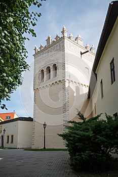 Renaissance belfry in Kezmarok, Slovakia