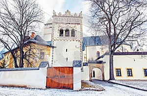 Renesančná zvonica v areáli Baziliky sv. Kríža, Kežmarok