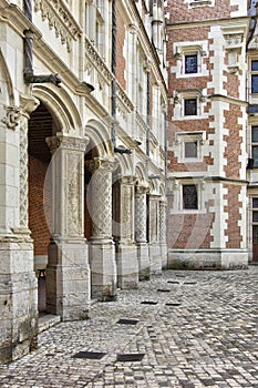 Renaissance castle of Blois in Loir et Cher