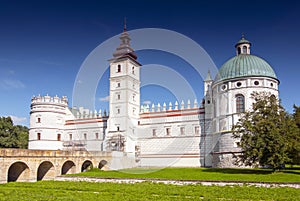 Renaissance castle in Krasiczyn in southeastern of Poland.