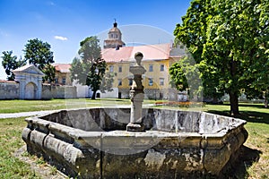 Renaissance castle Moravsky Krumlov, Vysocina district, Czech republic, Europe