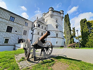 Renaissance castle, palace, park Krasiczyn Poland, Podkarpacie region