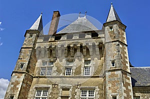 Renaissance castle of Talcy in Loir et Cher