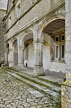 Renaissance castle of Talcy in Loir et Cher