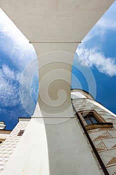 Renaissance castle in town Pardubice