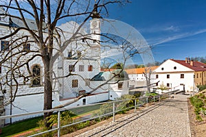 Renaissance castle in town Pardubice