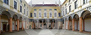 Renaissance Court Yard in Landshut