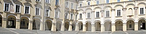 Renaissance courtyard