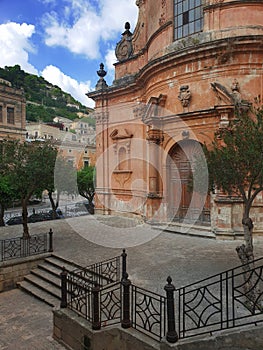 A renaissance epoch chapel located in Modica, Sicily