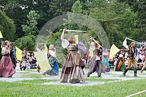 Renaissance faire upstate New York, traditional dance