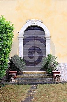 Renaissance front door