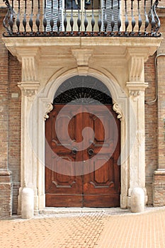 Renaissance front door