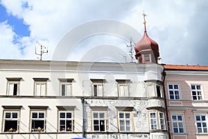 Renaissance houses in Jindrichuv Hradec