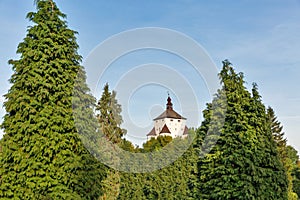 Renaissance New Castle in Banska Stiavnica, Slovakia