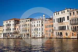 Renaissance palaces, Venice, Italy photo