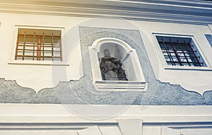 Renaissance Piarg gate in Banska Stiavnica,Slovakia.UNESCO World Heritage Site.