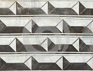 Renaissance sgraffito plaster texture