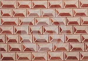 Renaissance sgraffito wall texture, background