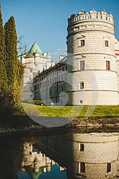 Renaissance style castle in Krasiczyn