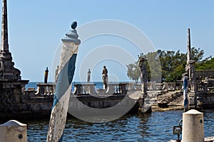 Renaissance style luxury ship dock