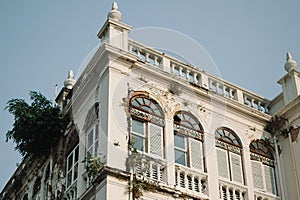 The renaissance style old building of Asiatic Company at Bangrak, Bangkok, Thailand