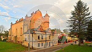 Renaissance synagogue in Lesko