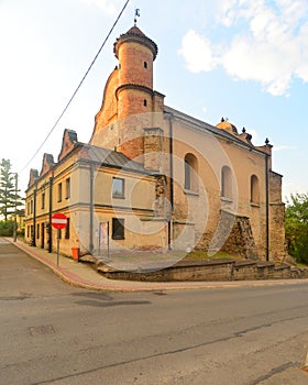 Renaissance synagogue in Lesko